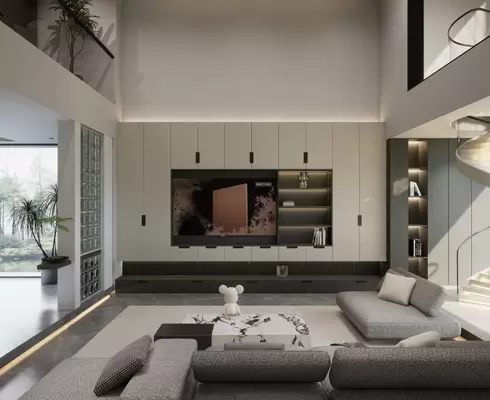 ريح بسيطة للغاية (رمادي سحابي فاتح + رمادي داي بعيد)